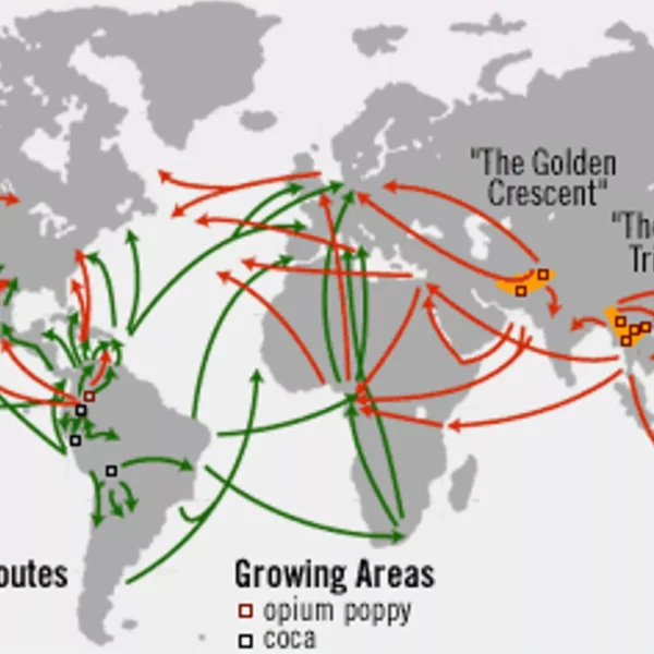 CIA Trafficking Routes