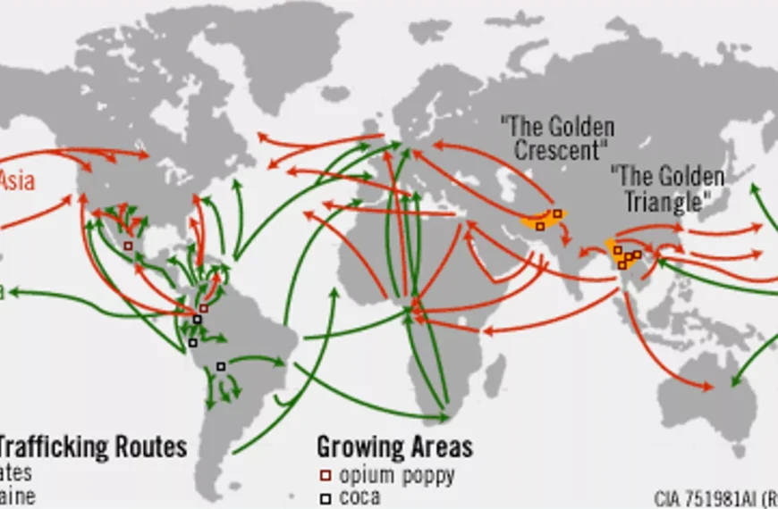 CIA Trafficking Routes