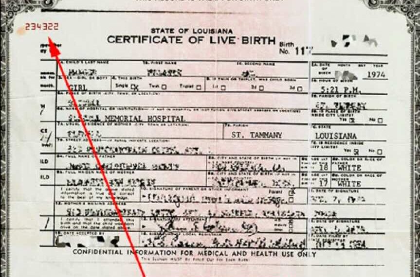 Birth Certificate