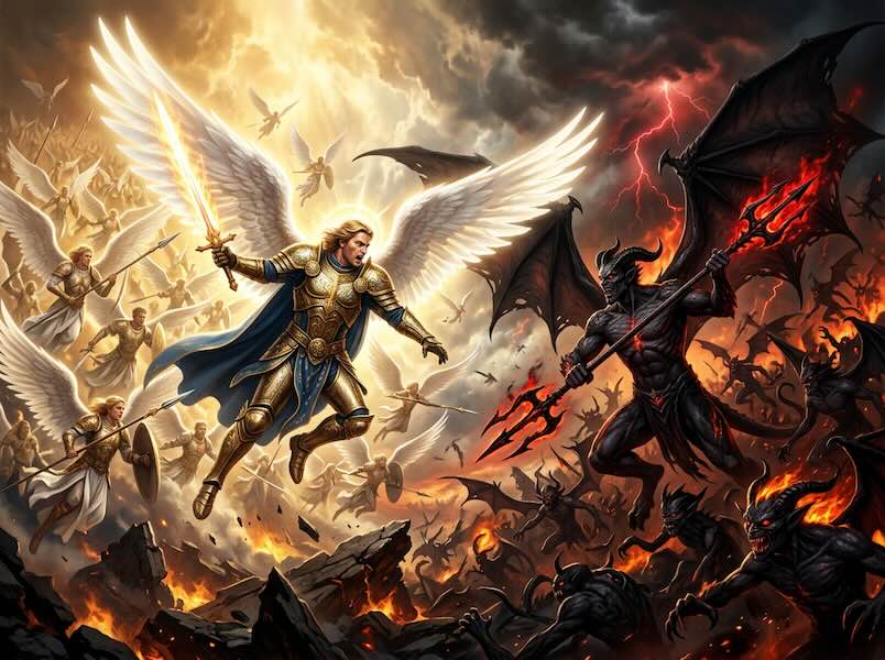 Divene Holy War Of Good Vs Evil