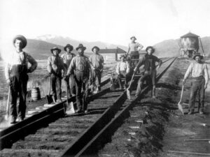 Transcontinental Railroad Construction