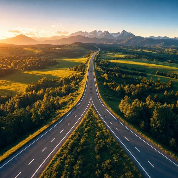 Merging Roads